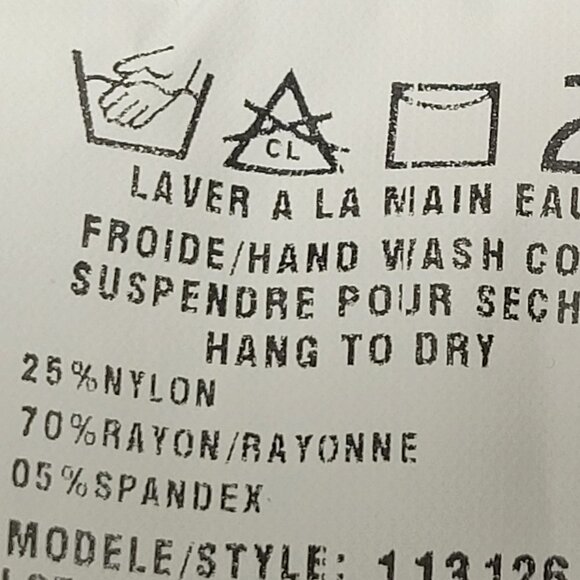 NUEVA Stretchy Travelers Crease Black Pants Size 10 Size 14 - NWOT - Picture 9 of 9